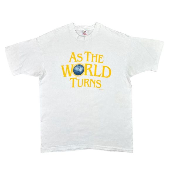 Fruit of the Loom Other - Vintage 90’s Fruit of the Loom As The World Turns RARE Soap Opera Promo - Sz XL